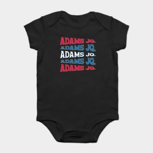 NATIONAL TEXT ART USA JQ ADAMS Baby Bodysuit